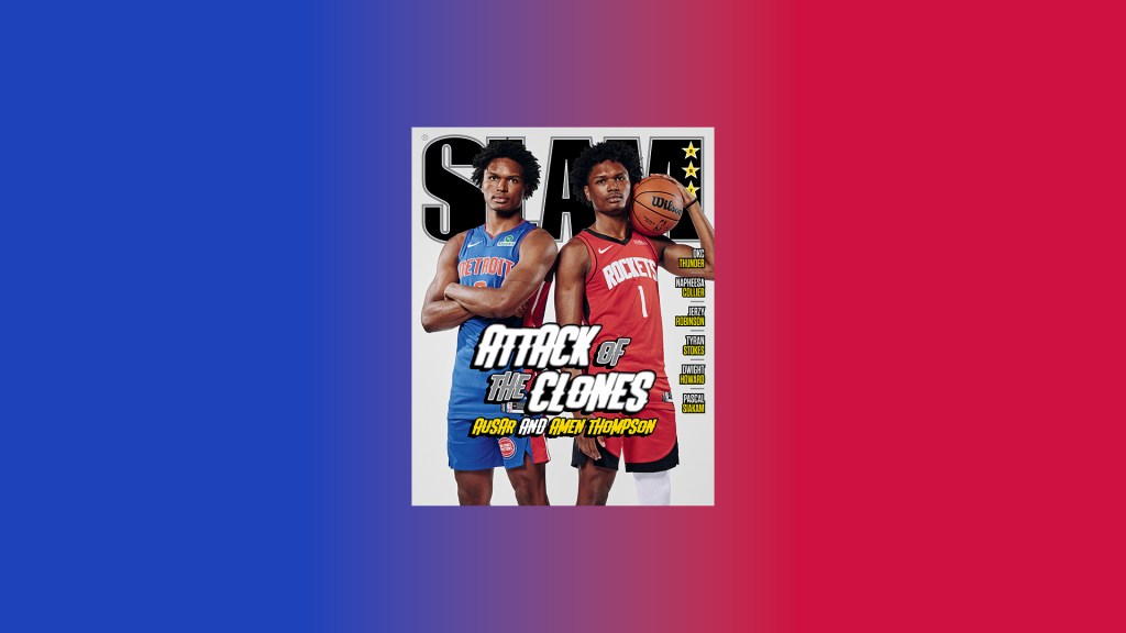 A Tale of 2 Cities: Ausar and Amen Thompson Cover SLAM&nbsp;257