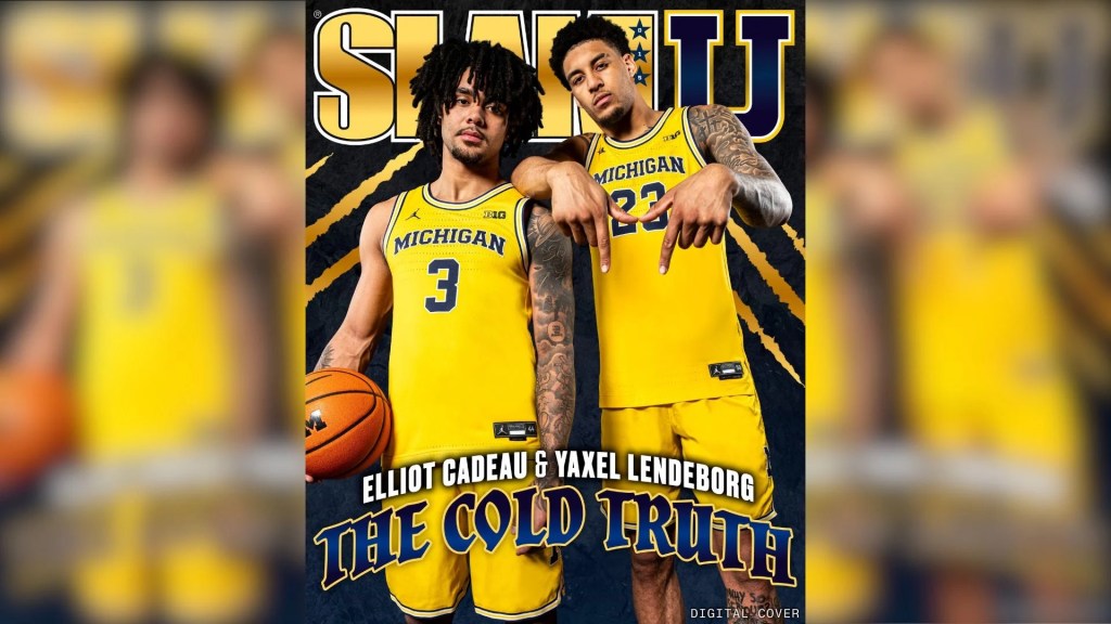 Michigan’s Elliot Cadeau and Yaxel Lendenborg Cover SLAMU&nbsp;15